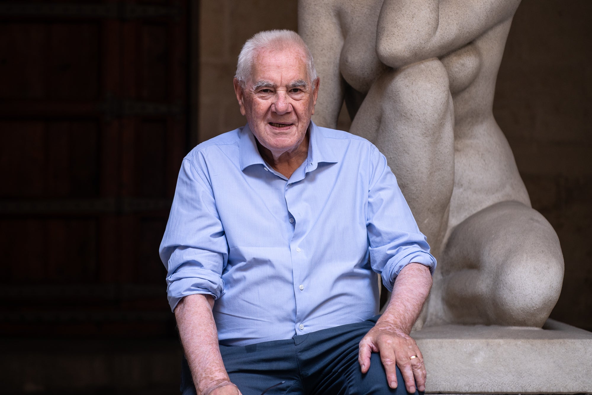 Ernest Maragall, regidor de l'Ajuntament de Barcelona i candidat d'ERC al Senat en les eleccions del 23-J/ Mireia Comas
