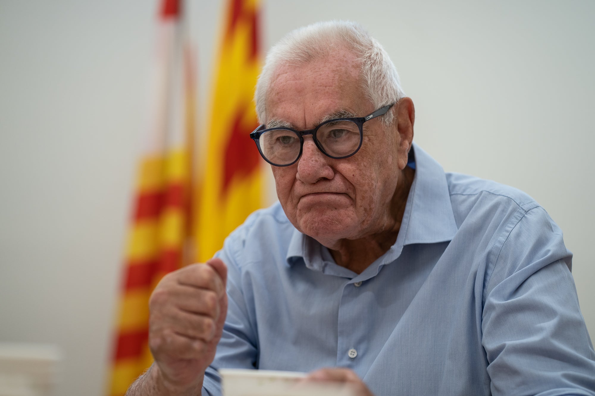 Ernest Maragall, regidor de l'Ajuntament de Barcelona, ERC 18.07.2023 / Mireia Comas