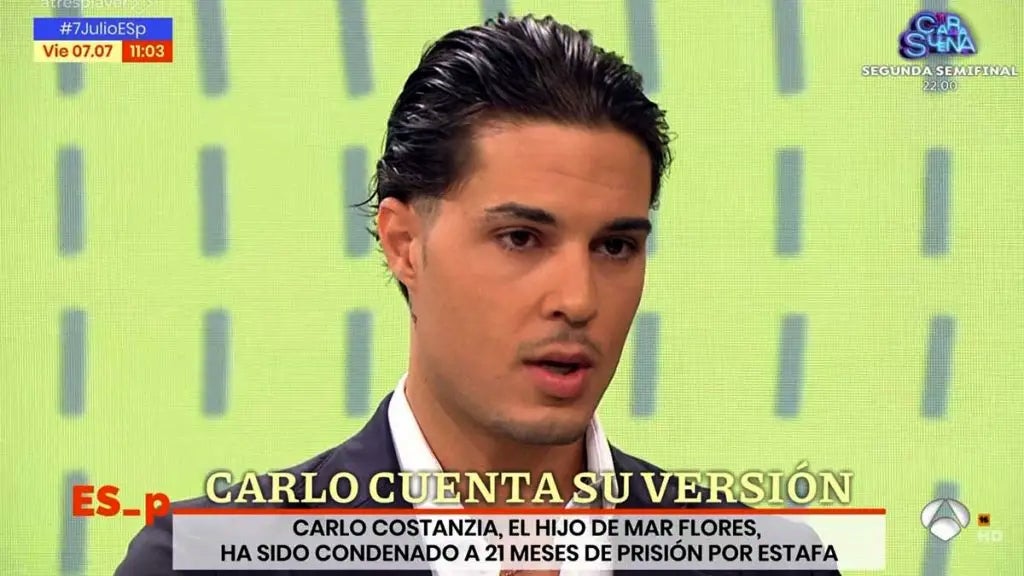 El fill de Mar Flores haurà d'entrar a presó - Antena 3