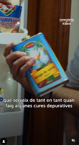 El presentador té un xarop estrany a la nevera - Catalunya Ràdio