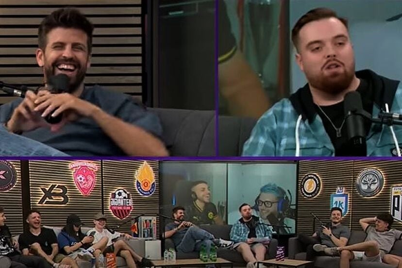 Gerard Piqué fa broma sobre els problemes de parella - Twitch