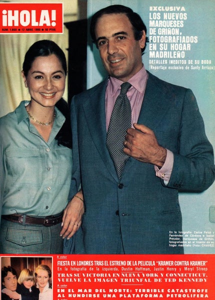 Isabel Preysler y Carlos Falcó se casaron en secreto - Hola
