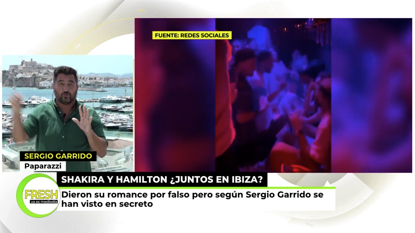 La cantant i el pilot de Fórmula 1, junts a Eivissa - Telecinco