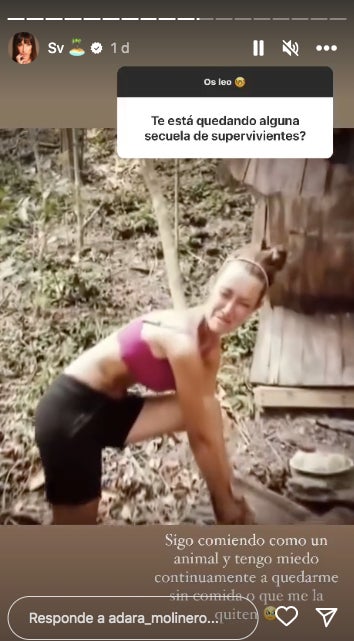 L'Adara diu que ara sempre té gana - Instagram
