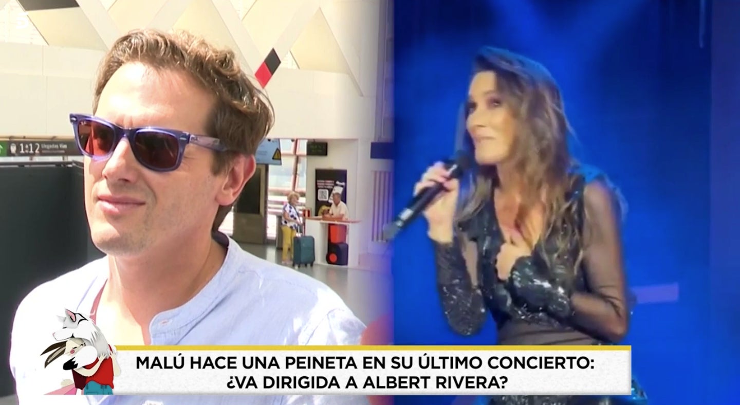 Malú podria estar enfadada amb Albert Rivera - Telecinco