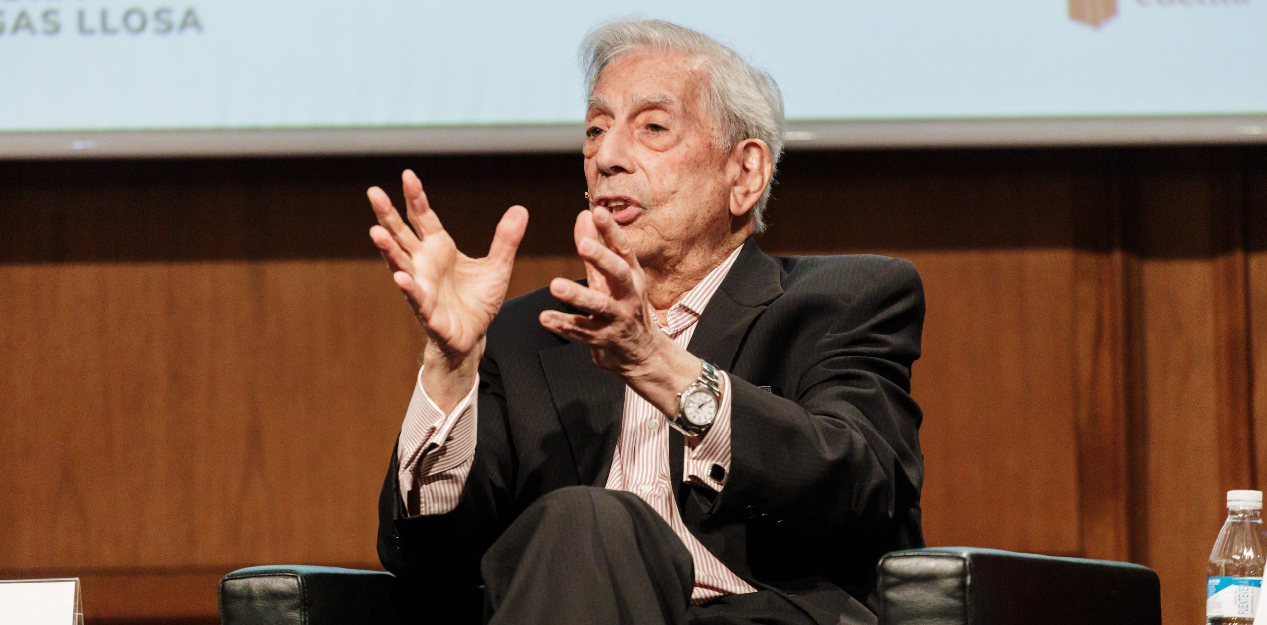 Mario Vargas Llosa, ingressat a l'hospital - Europa Press