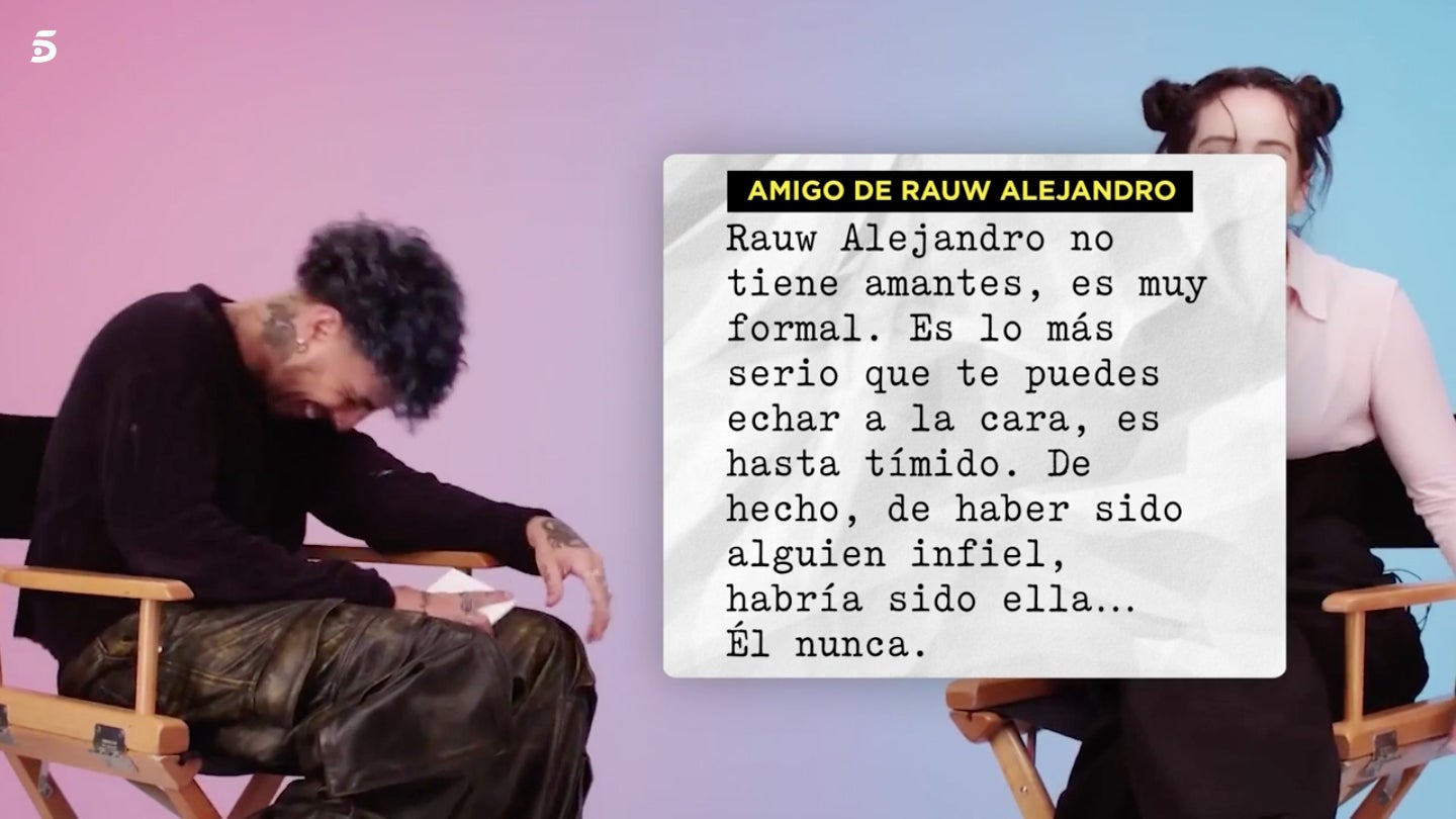 Parla un amic de Rauw Alejandro - Telecinco