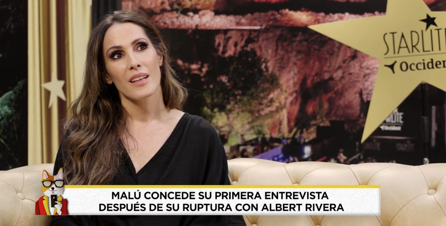 Primera entrevista de Malú després de la ruptura d'Albert Rivera - Telecinco