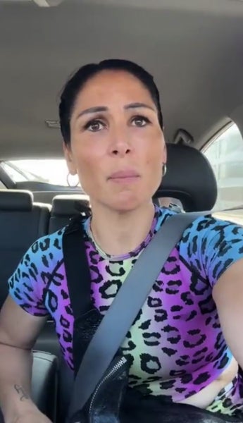 Rosa López estalla en directo - Instagram
