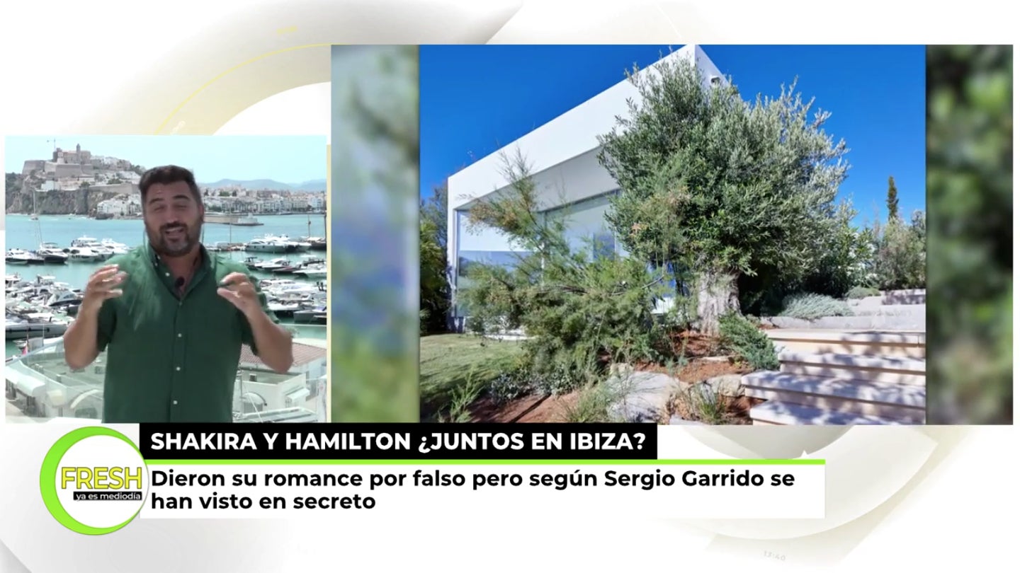 Shakira hauria convidat Hamilton a aquesta villa - Telecinco
