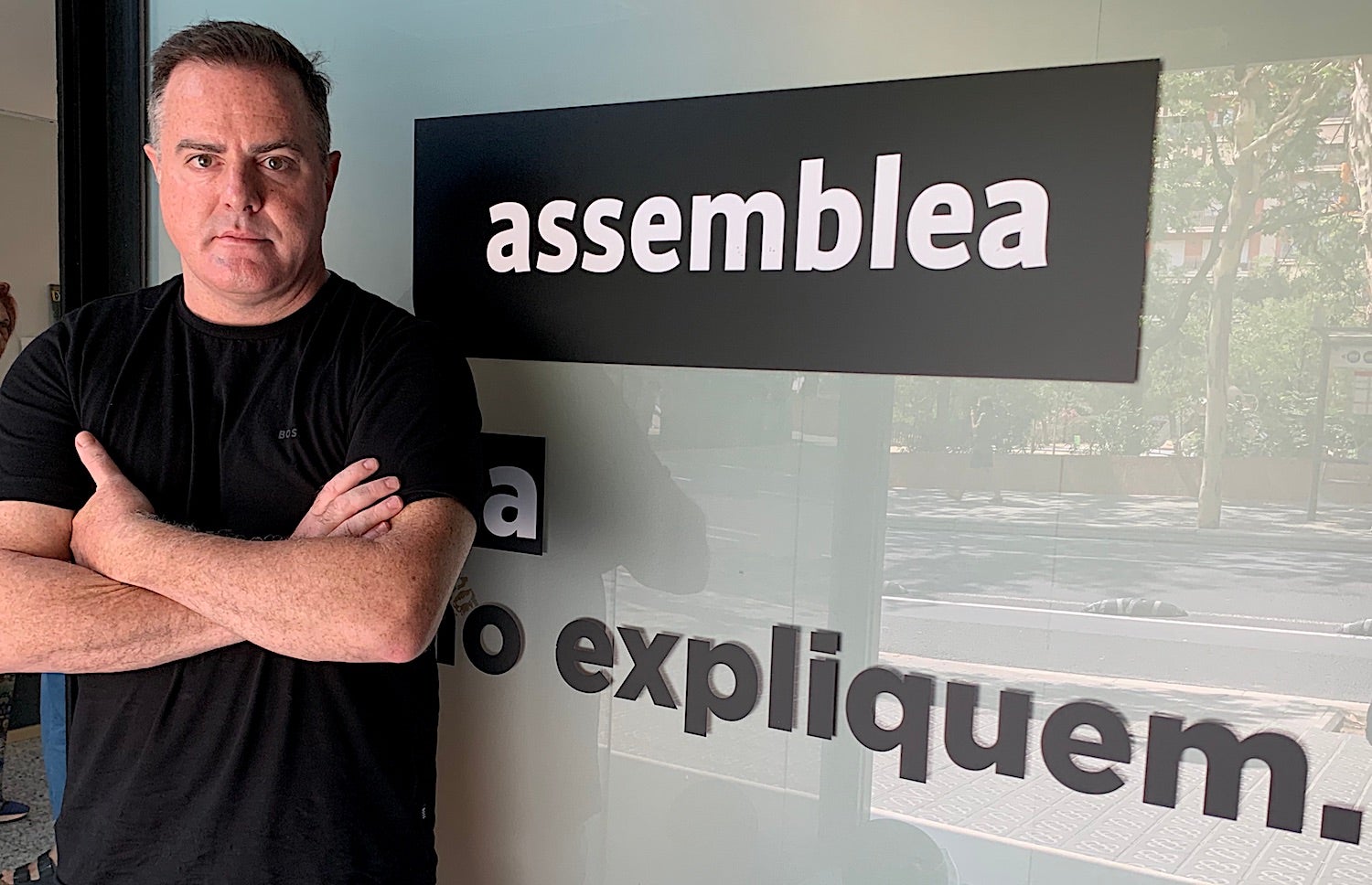 El coordinador d'estratègia i discurs de l'Assemblea Nacional Catalana (ANC), Uriel Bertran / S.B.