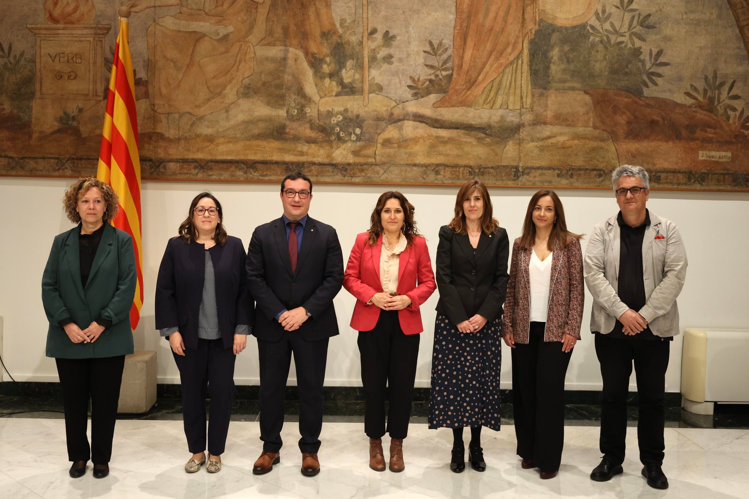 Els membres de la Comissió de Garanties d'Accés la Informació Pública/Presidència 