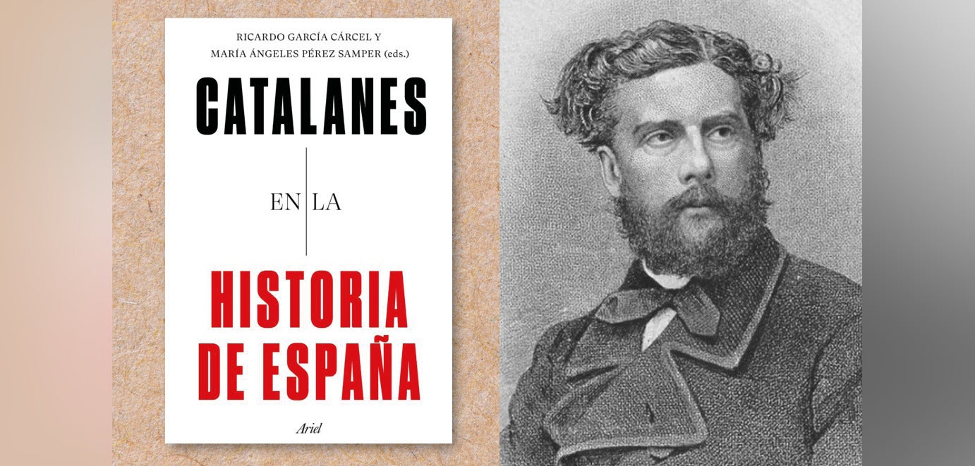 Víctor Balaguer, protagonista del setè capítol del llibre 'Catalanes en la historia de España' (Ariel)