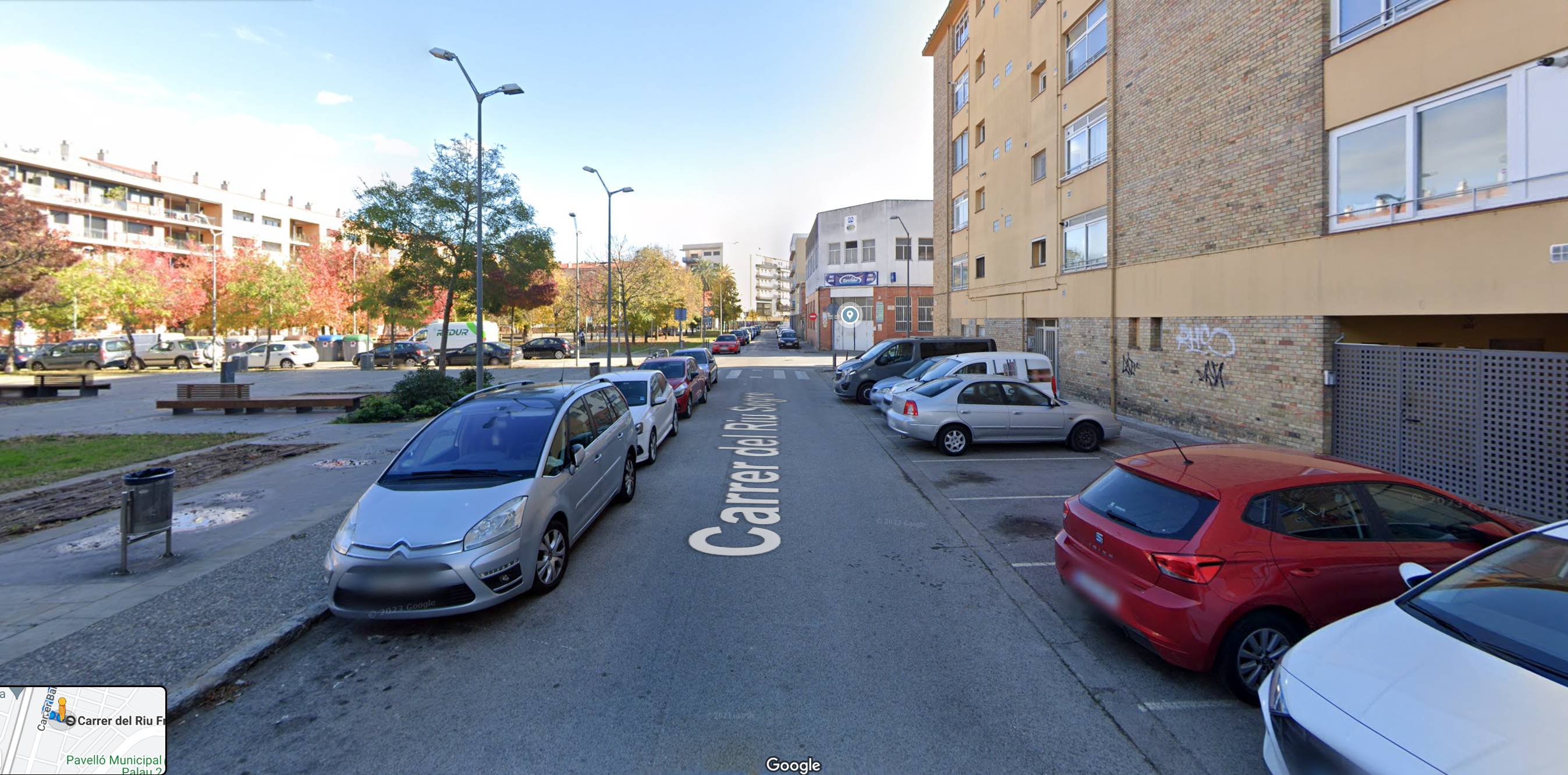 Vista del carrer del Riu Freser / Google Maps