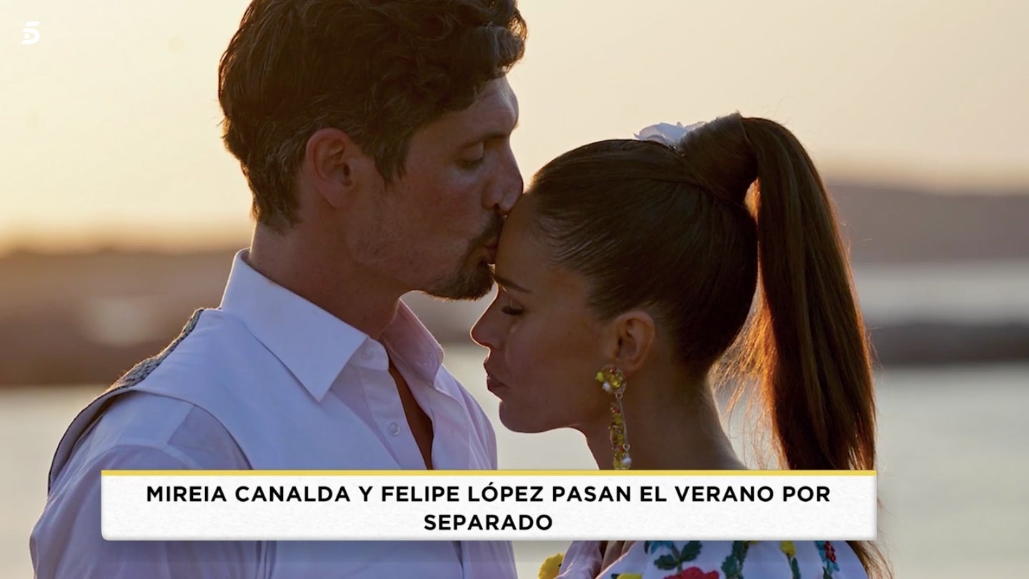 El matrimoni ha passat l'estiu per separat - Telecinco