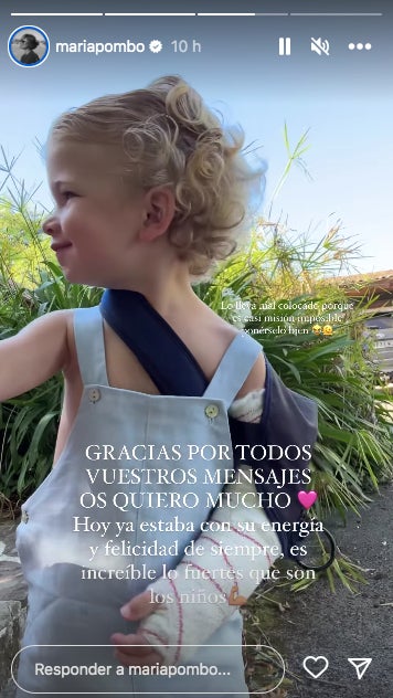 El pequeño Martín estaría contento igualmente - Instagram