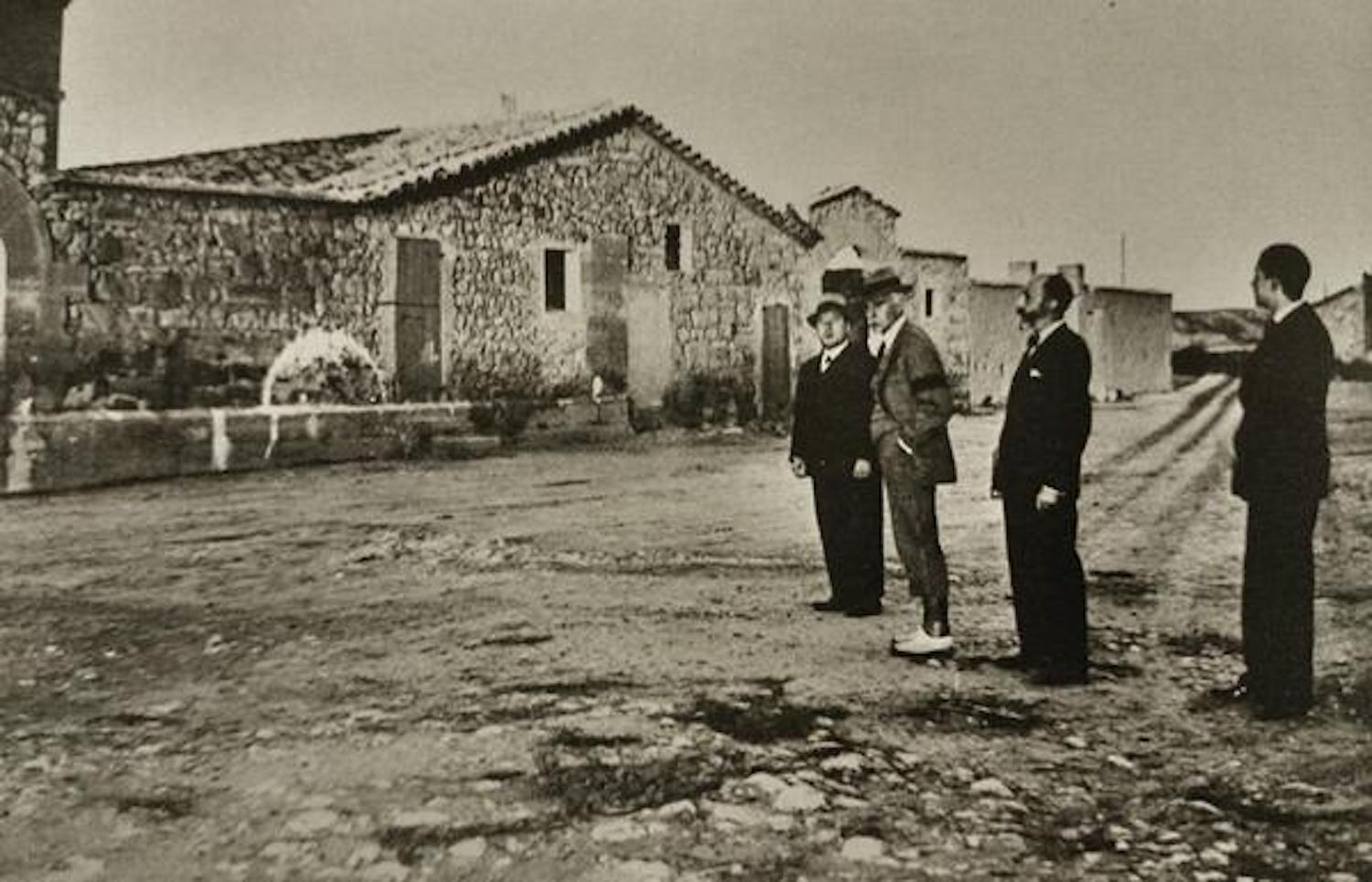 Francesc Macià en la casa de Vallmanya en 1932 / Salvem Casa Vallmanya