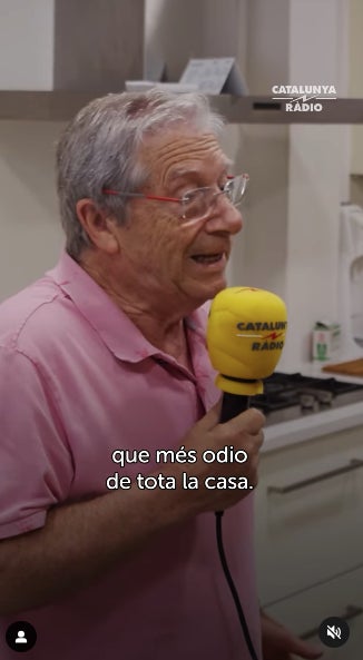 Joan Pera enseña què té́ a la nevera - Cataluña Ràdio