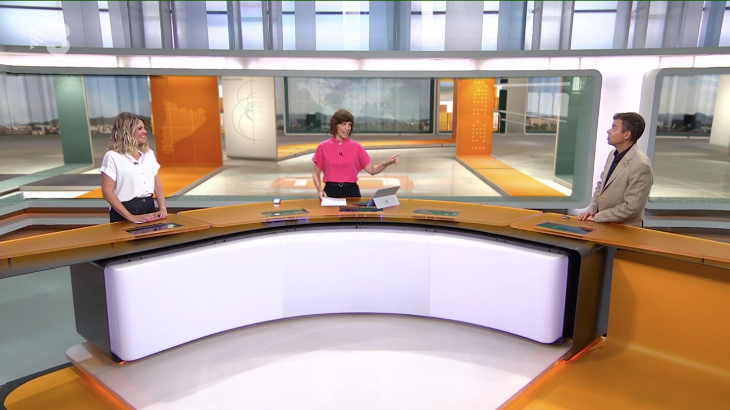Raquel Sans diu que s'ho passen molt bé en el TN - TV3