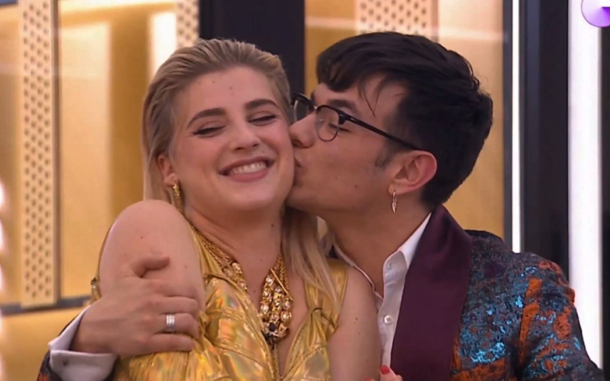 Samantha i Flavio van tenir una relació a dins d'OT - TVE