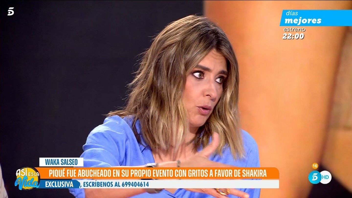 Sandra Barneda es posiciona a favor de Gerard Piqué - Telecinco