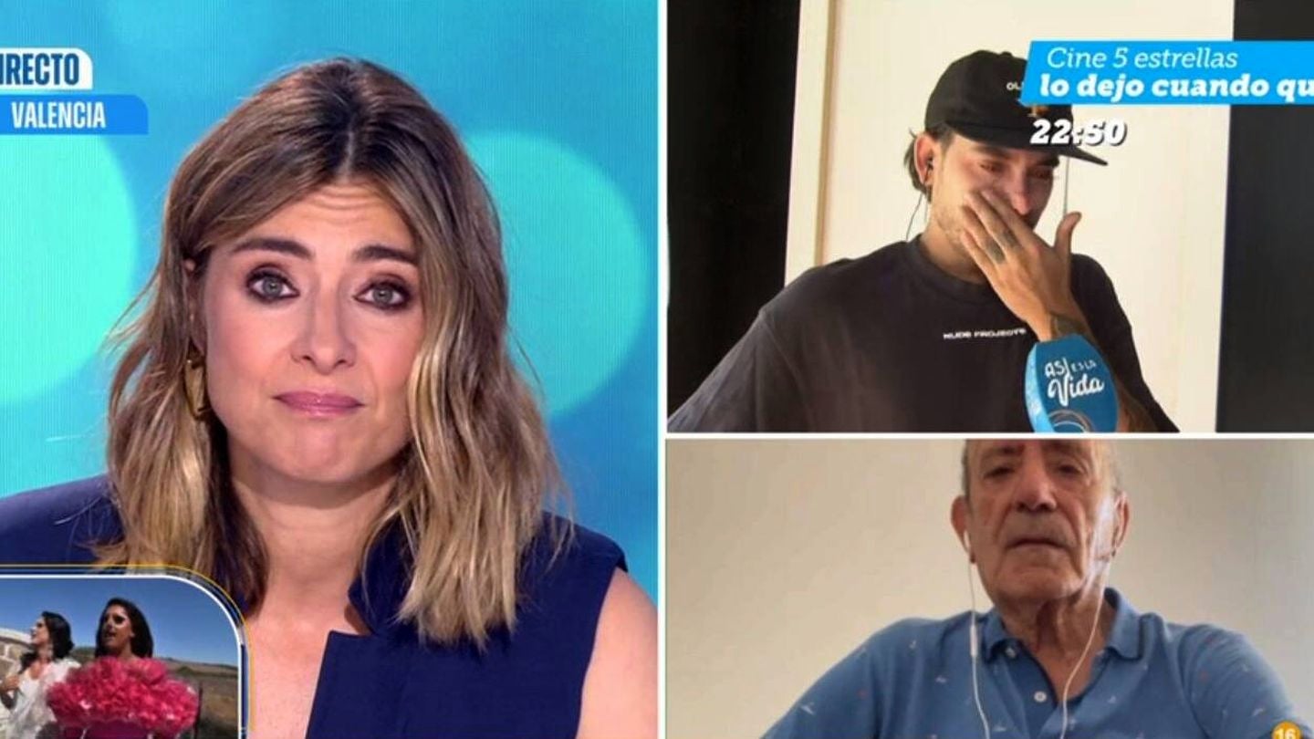 Sandra Barneda ha plorat en directe - Telecinco (1)