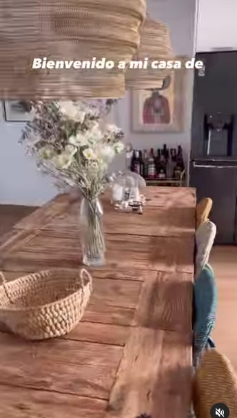 Una de las tablas del comedor - Instagram