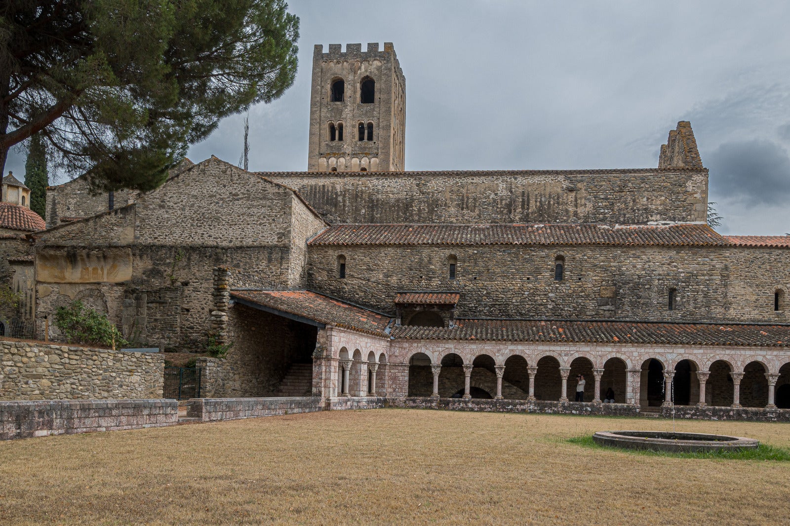 El monasterio de San Miquel de Cuixart, en una imagen de este días/Josep Maria Montaner
