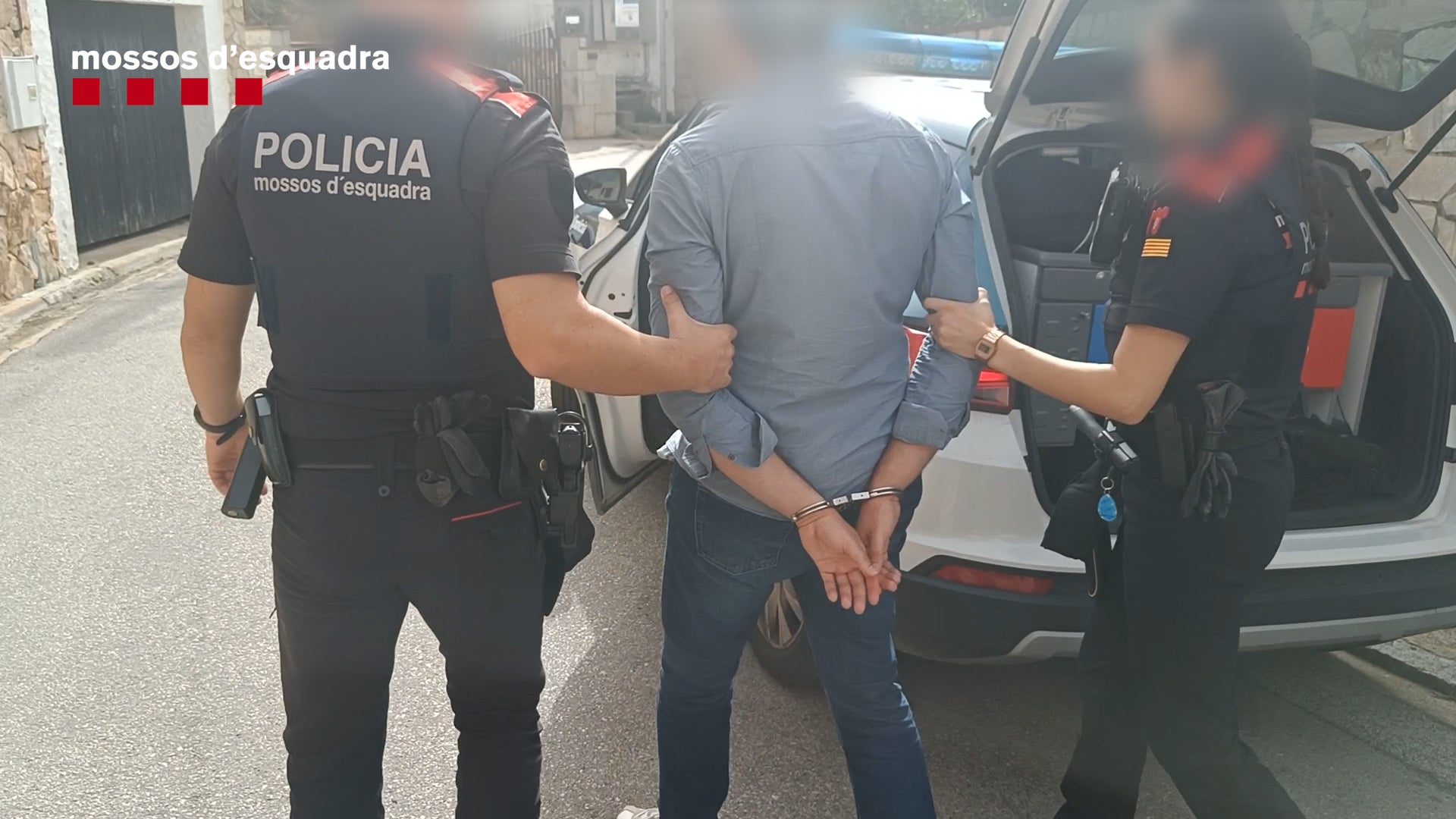 Els Mossos detenen un jove franquista de 26 anys / Mossos d'Esquadra