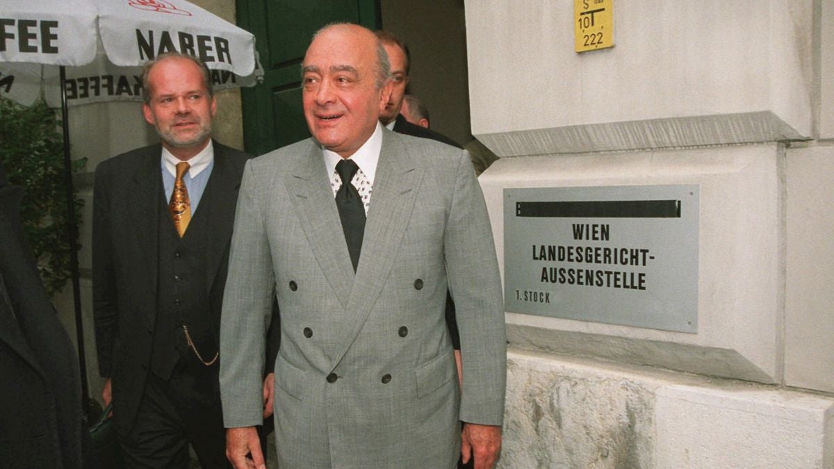 Imatge de l'empresari egipci Mohamed al Fayed