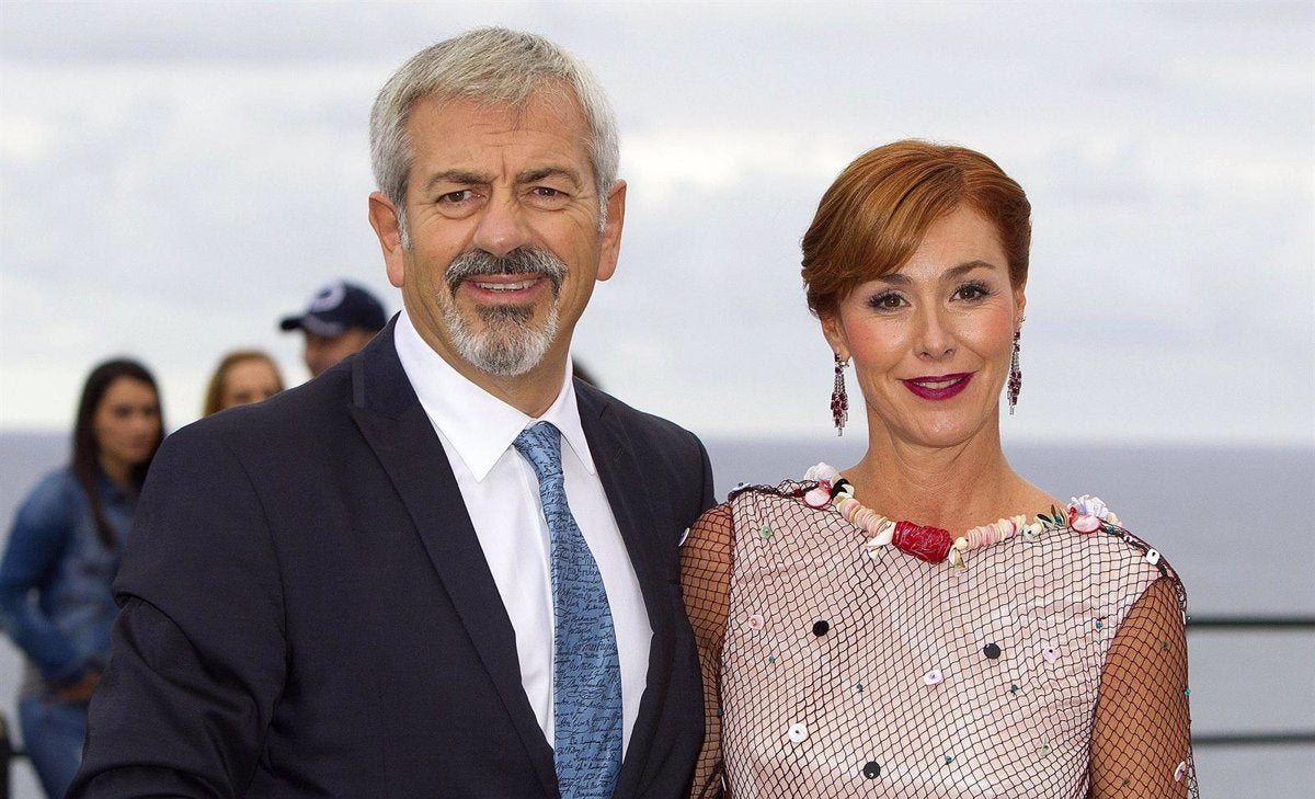 Carlos Sobera i Patricia formen una parella consolidada - Europa Press