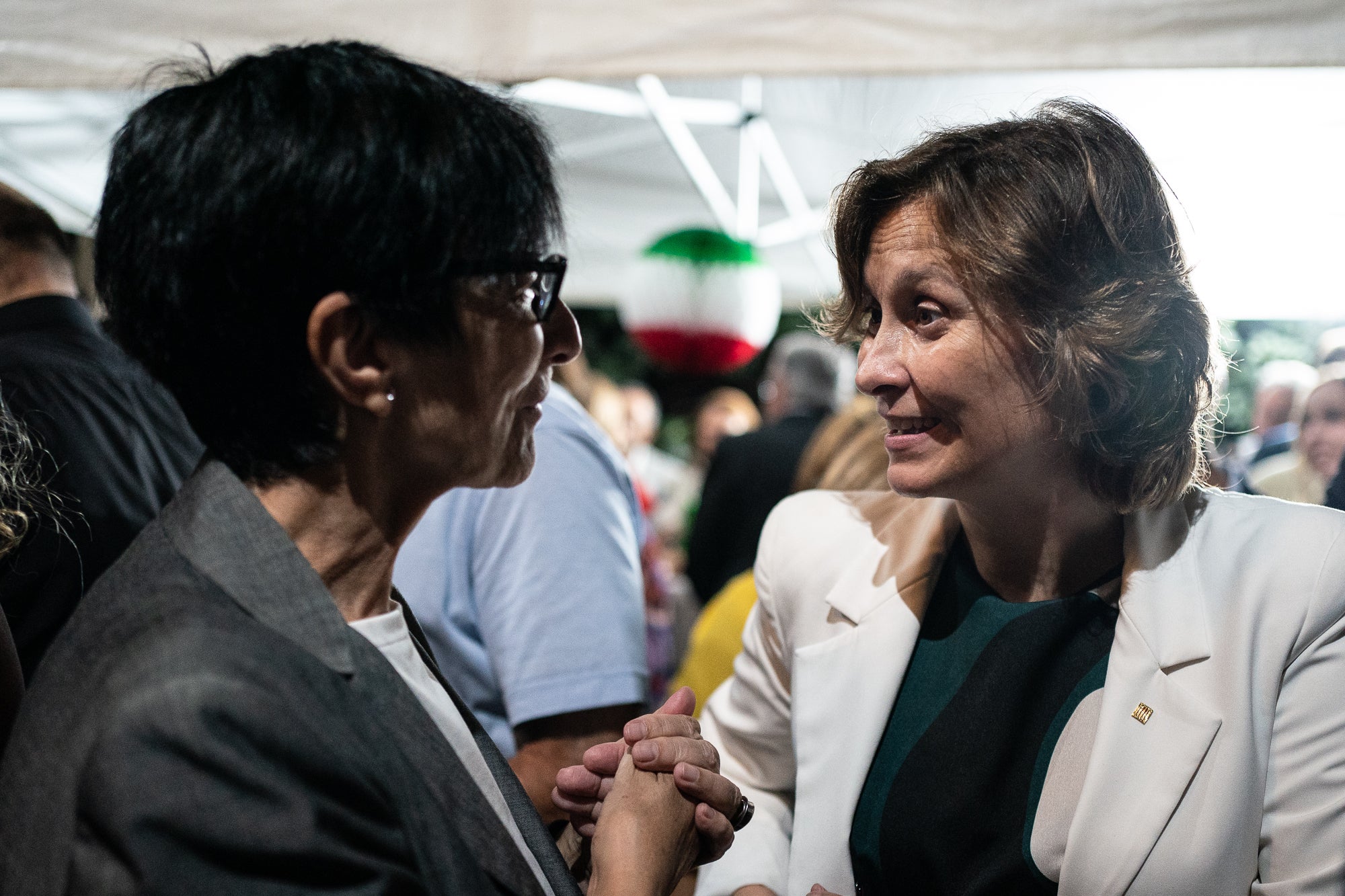 Meritxell serret a la recepción oficial con motivo del día Nacional de México, Consolado de México en Barcelona 14.09.2023 / Mireia Comas