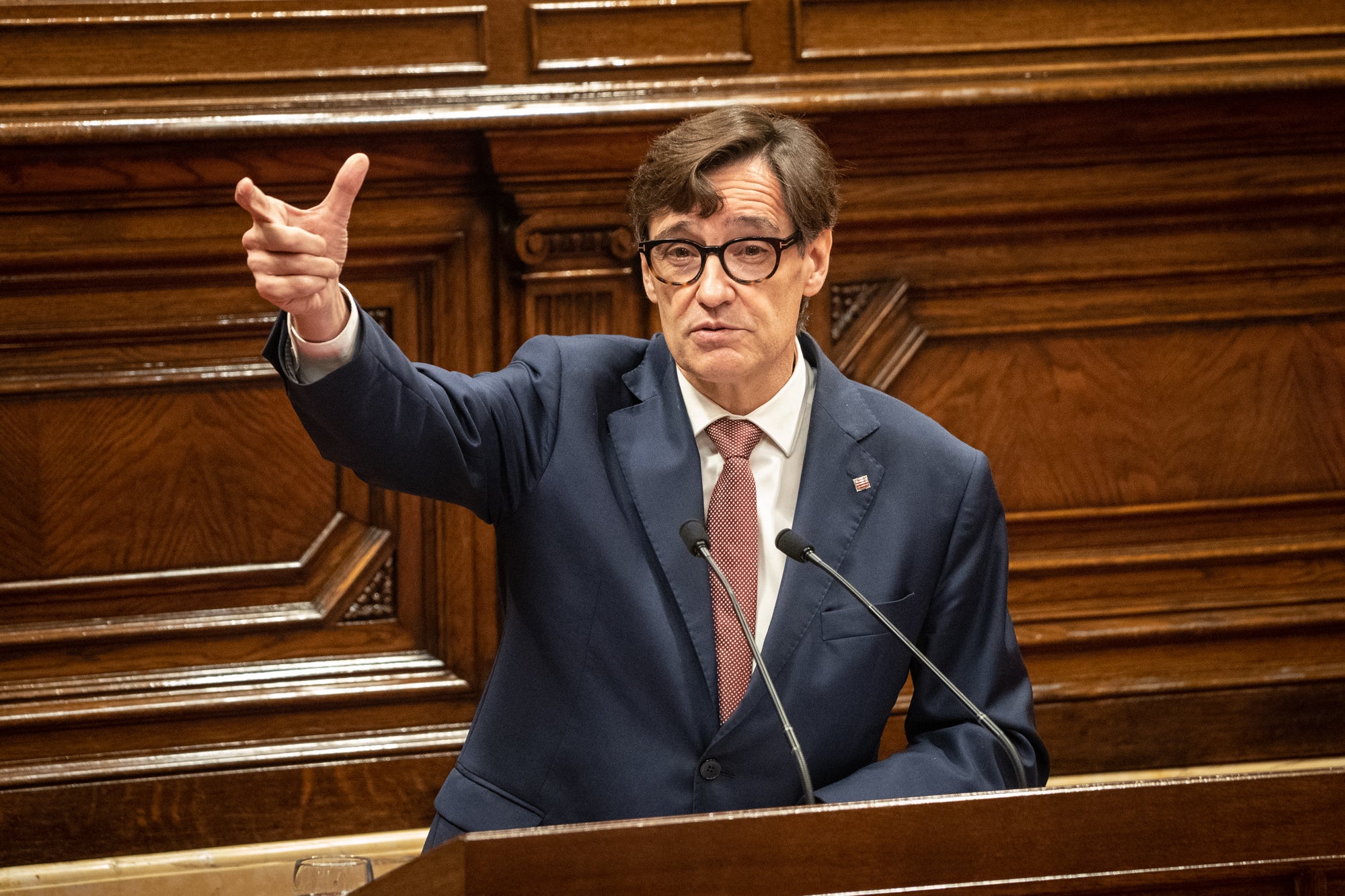 Una imatge d'arxiu de Salvador Illa / Mireia Comas