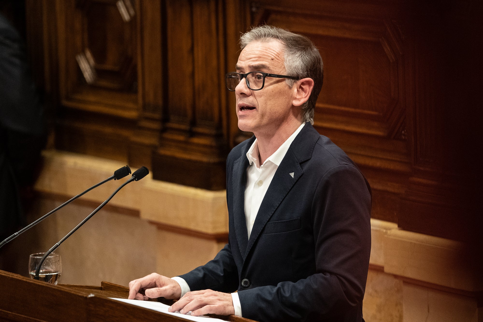 Josep Maria Jové al debat de política general al Parlament de Catalunya 27.09.2023 / Mireia Comas