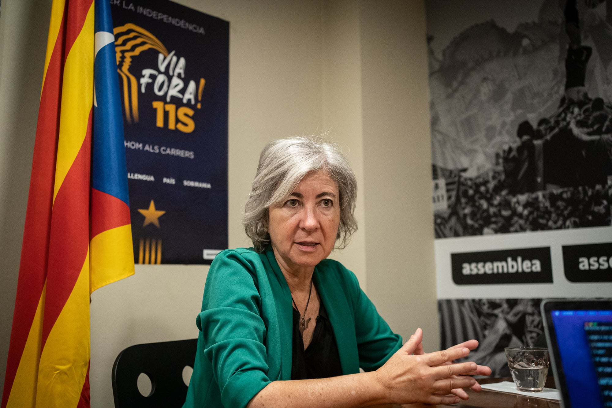 Dolors Feliu, presidenta de l'ANC 08.09.2023 / Mireia Comas