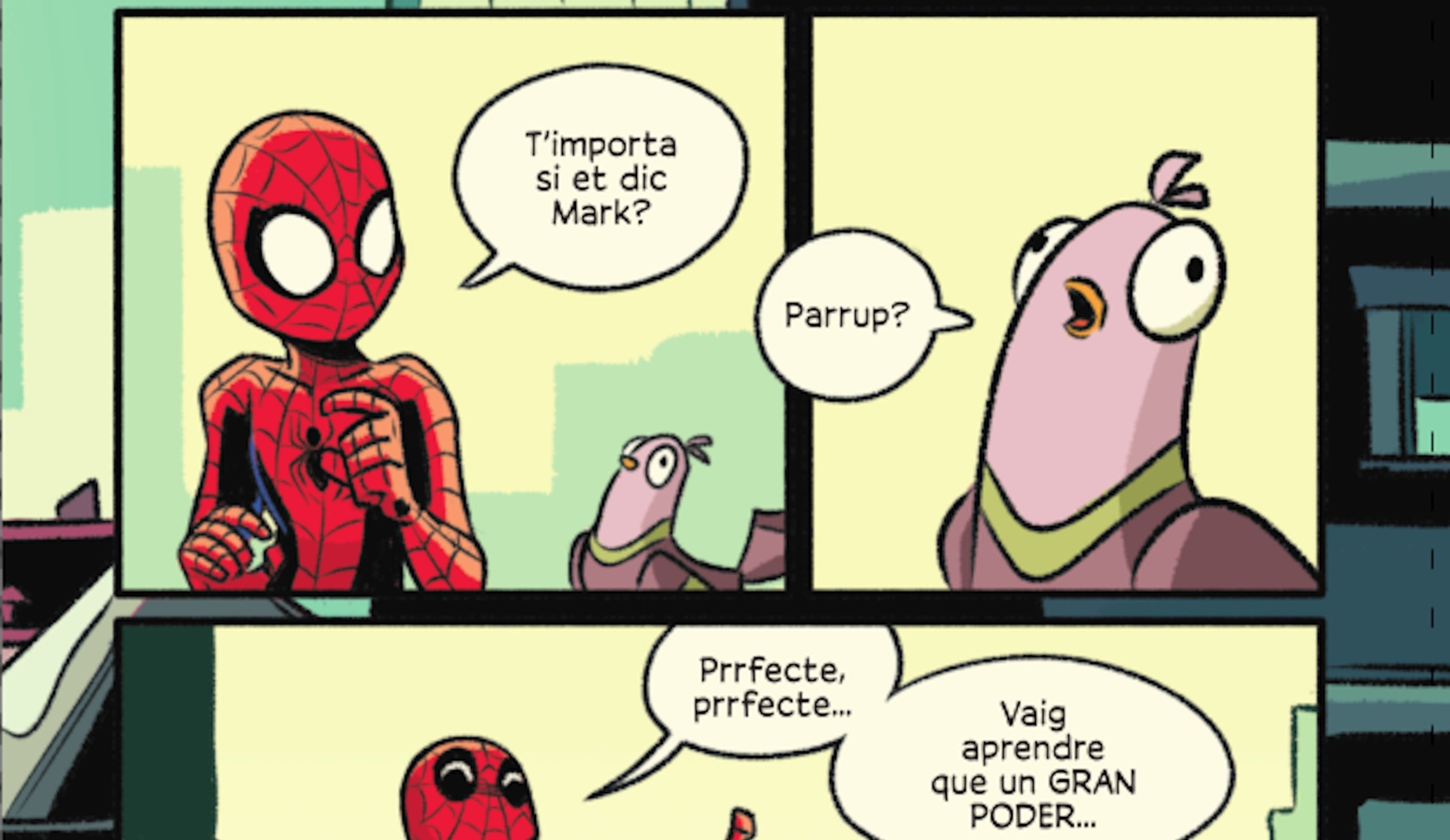 Spider-Man és el primer heroi de Marvel que parla català als còmics / ACN
