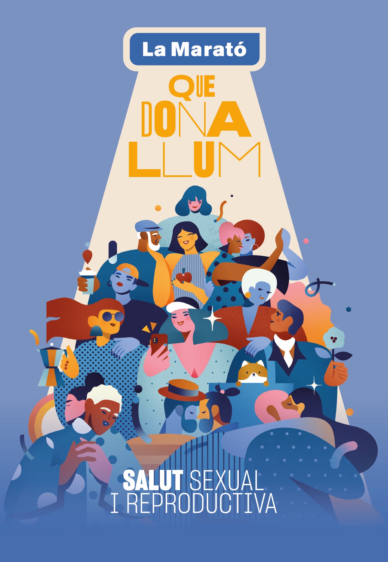 Imatge del cartell de la Marató 2023