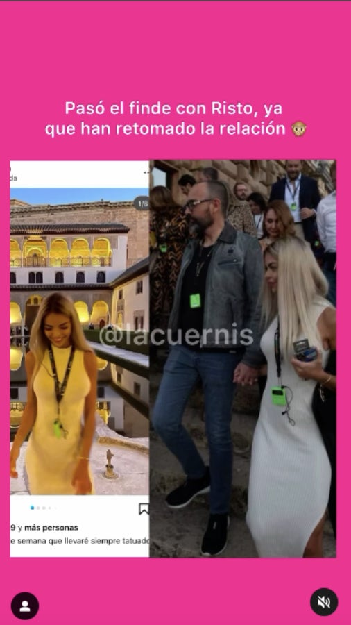 La parella reapareix de la mà - Instagram
