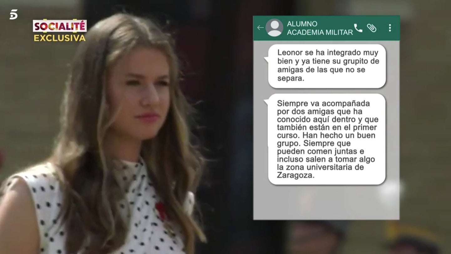 La princesa espanyola ha fet un grup d'amigues - Telecinco