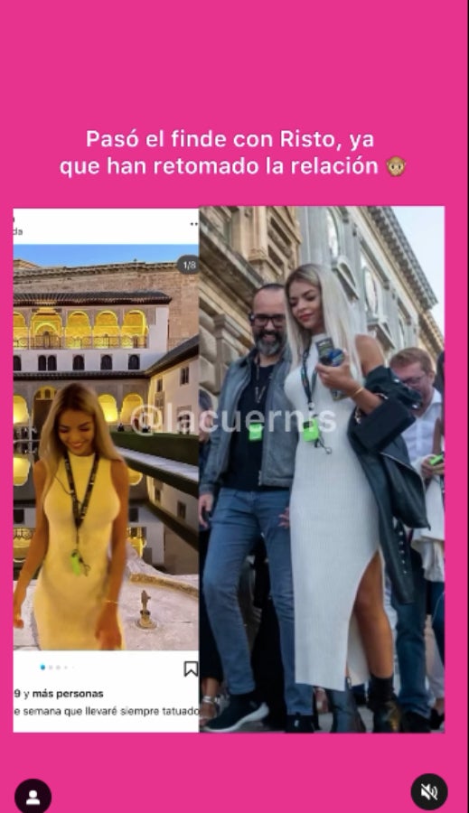 Les primeres fotos de la reconciliació - Instagram