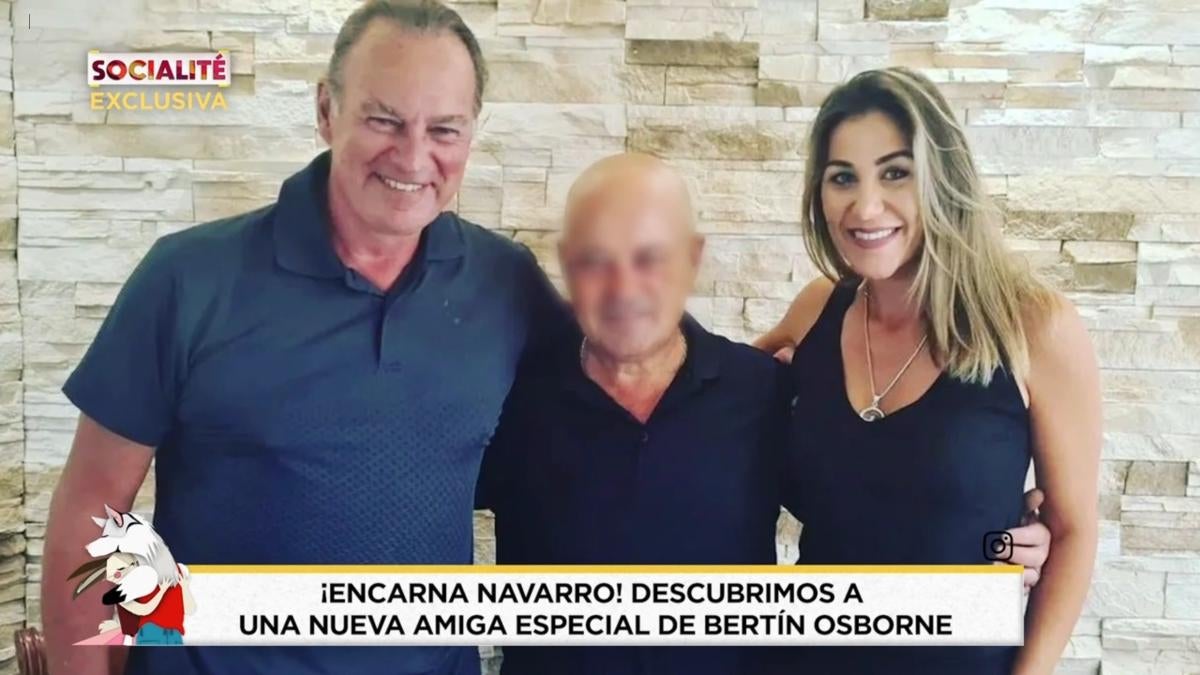 L'única foto de Bertín Osborne i Encarna Navarro d'OT - Telecinco