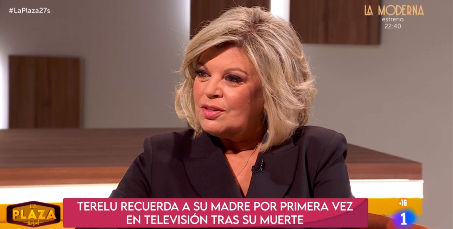 Primera entrevista de Terelu Campos després de la mort de la mare - TVE
