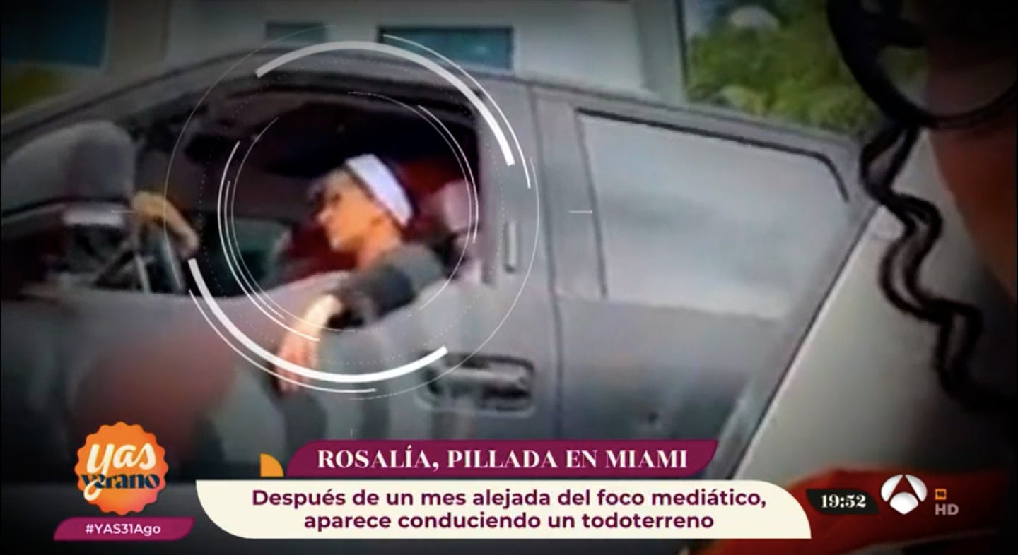 Primera imatge de Rosalía després de la ruptura - Antena 3