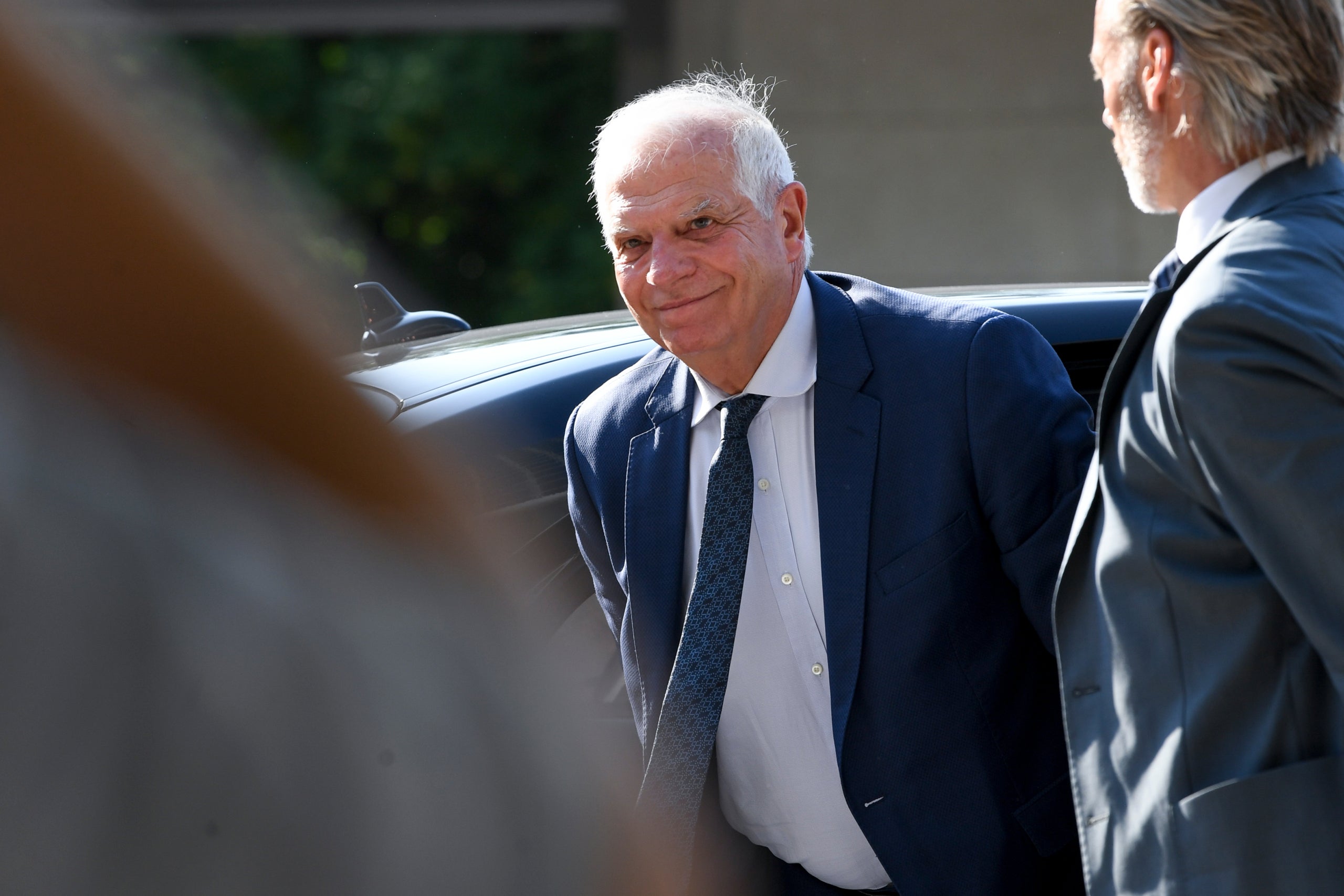 L'alt representant per a la Política Exterior de la UE, Josep Borrell, a l'arribada a la reunió de ministres d'Exteriors de la UE / ACN