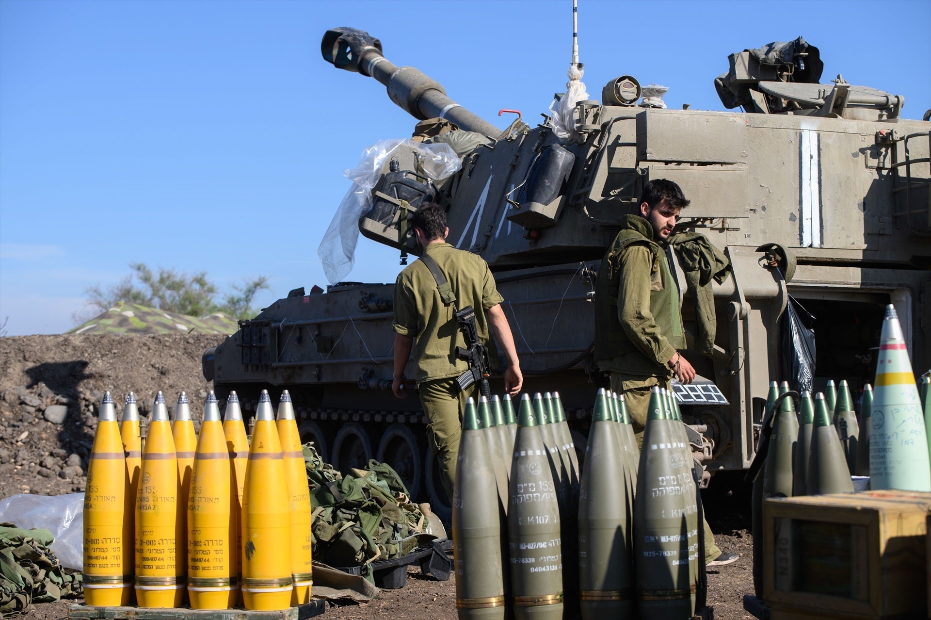 Imatge d'un carro de combat israelià / EP