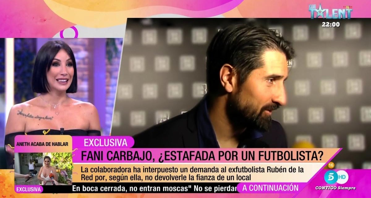 Fani Carbajo dice que ha sido estafada por un futbolista - Telecinco