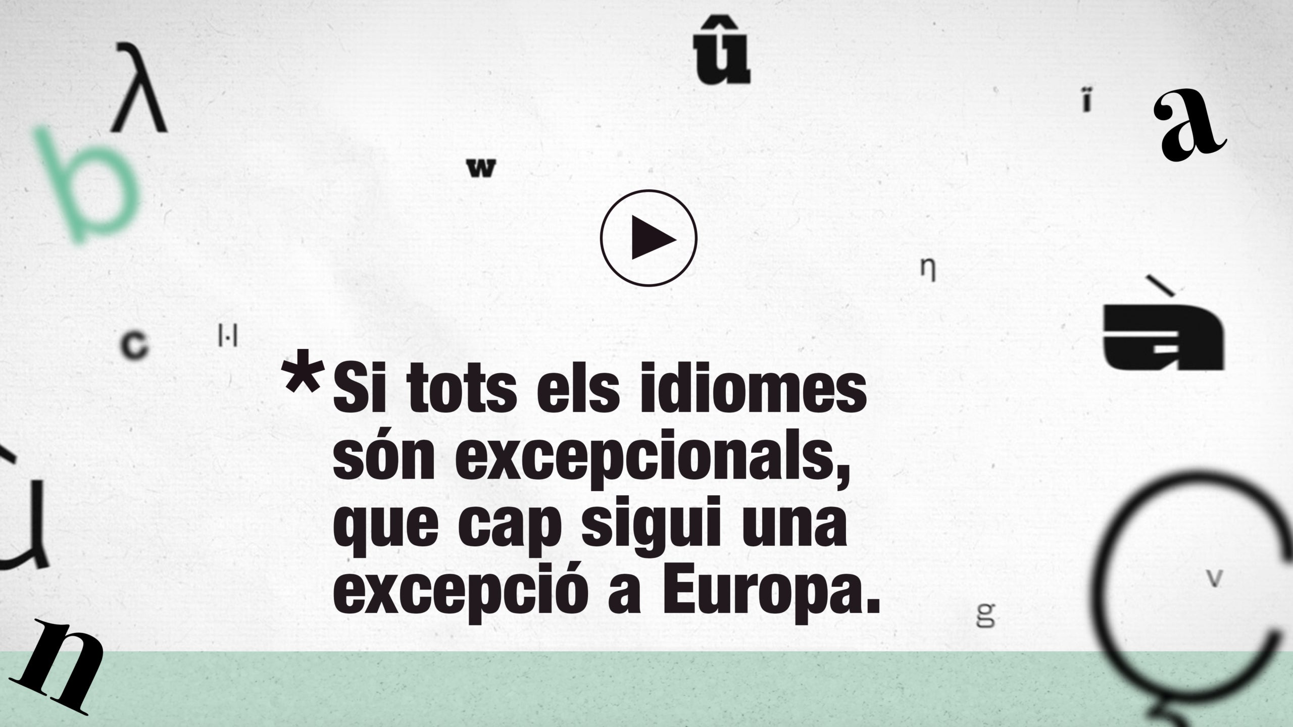 Imatge de la campanya del web europaencatala.eu / Govern de la Generalitat