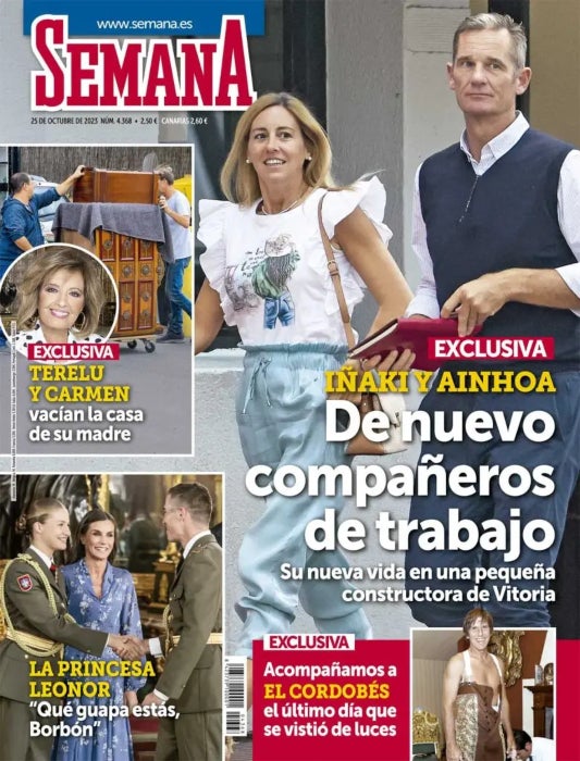 Iñaki Urdangarin y Ainhoa Armentia vuelven a trabajar juntos - Semana