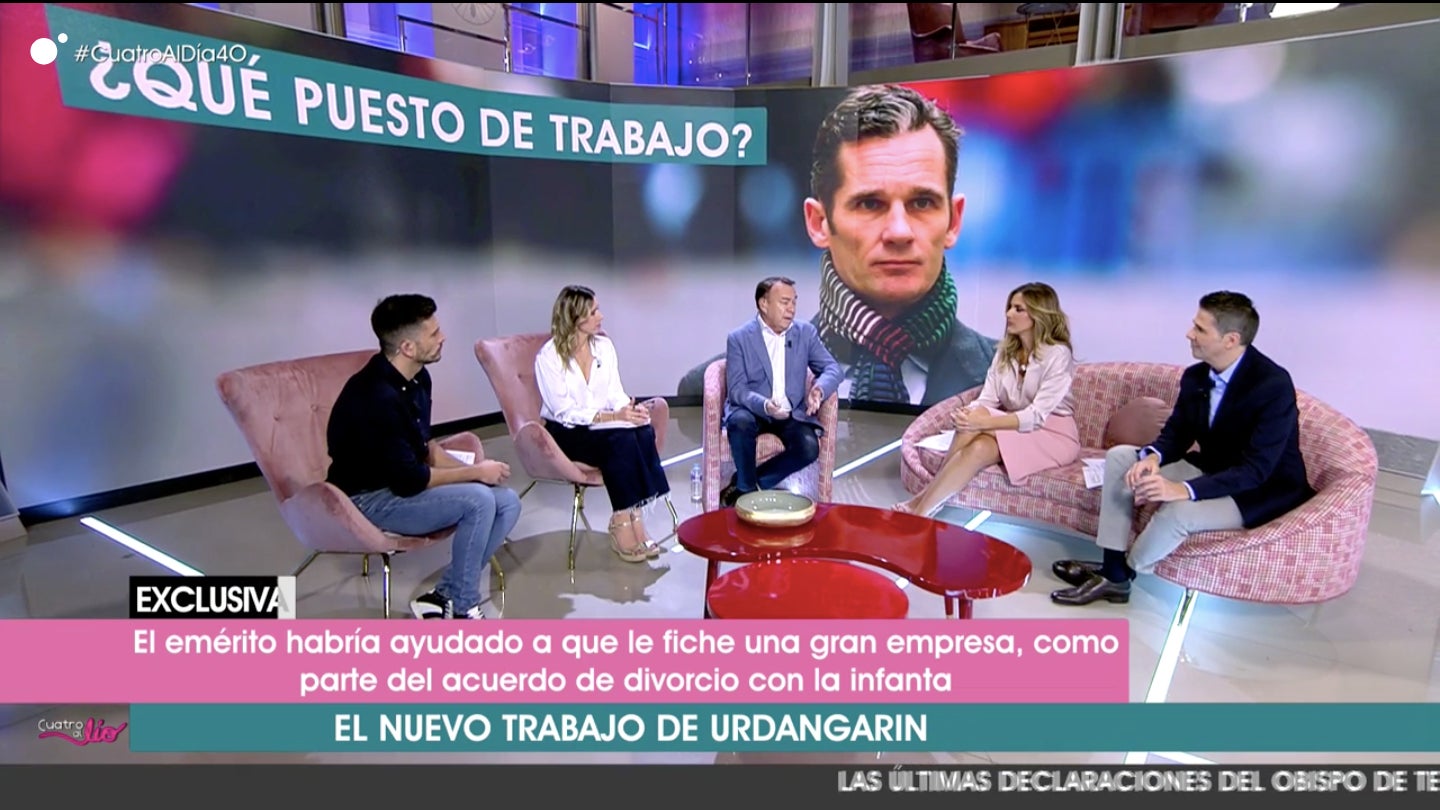 Iñaki Urdangarin troba feina - Cuatro