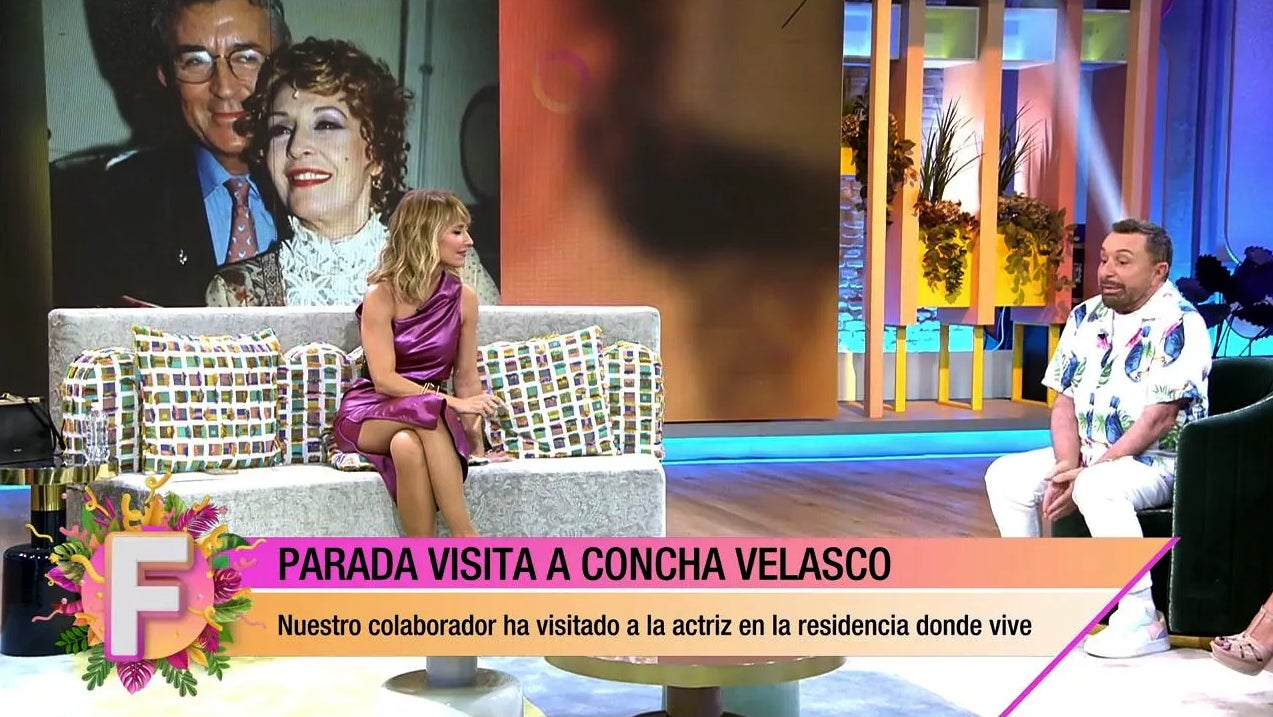 José Manuel Parada explica com veu a Concha Velasco - Telecinco